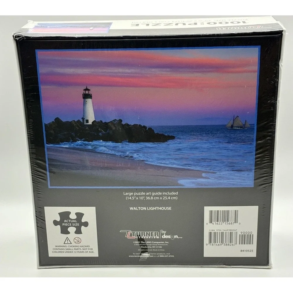 LIGHTHOUSE 1,000-Piece‎ Puzzle Turner Photographic WALTONNew Sealed